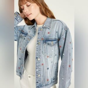 DRIFTWOOD Starry Night Denim Jacket NWT